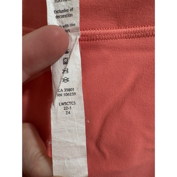 Lululemon Align High-Rise Pants 25" Womens Sz 6‎ Pink Blossom Athletic Leggings - Picture 5 of 8